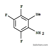 Molecular Structure of 119916-20-0 (Benzenamine, 3,4,6-trifluoro-2-methyl- (9CI))