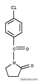Molecular Structure of 119980-10-8 (1-[(4-chlorophenyl)carbonyl]pyrrolidin-2-one)