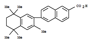 Molecular Structure of 119999-08-5 ([2,2'-Binaphthalene]-6-carboxylicacid, 5',6',7',8'-tetrahydro-3',5',5',8',8'-pentamethyl-)