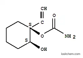 Molecular Structure of 1200-72-2 (1,2-Cyclohexanediol,1-ethynyl-,1-carbamate,cis-(9CI))