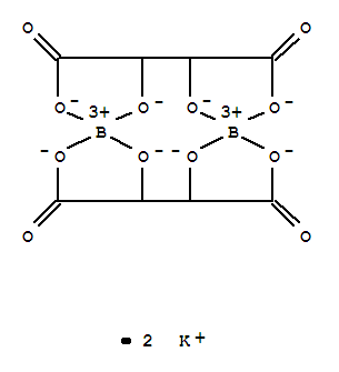 12001-68-2,Borate(2-), bis[m-[(2R,3R)-2,3-di(hydroxy-kO)butanedioato(4-)-kO1:kO4]]di-, dipotassium (9CI),Borate(2-),bis[m-[2,3-dihydroxybutanedioato(4-)-O1,O2:O3,O4]]di-,dipotassium, stereoisomer; Borotartaric acid, potassium salt (8CI); Butanedioicacid, 2,3-dihydroxy- (2R,3R)-, boron complex; Potassium borotartrate