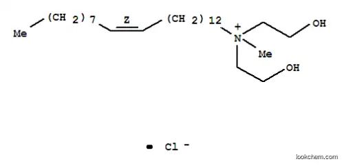 Molecular Structure of 120086-58-0 ((Z)-13-docosenyl-N,N-bis(2-hydroxyethyl)-N-methyl-ammonium-chloride)