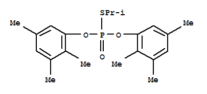 120244-76-0,S-propan-2-yl O,O-bis(2,3,5-trimethylphenyl) phosphorothioate,