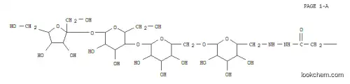 Molecular Structure of 120336-54-1 (diphenylhexatrienylpropanoylhydrazylstachyose)