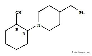Cyclohexanol, 2-(4-(phenylmethyl)-1-piperidinyl)-, trans-(+-)-