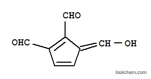 2,3-Fulvenedicarboxaldehyde, 6-hydroxy- (6CI)