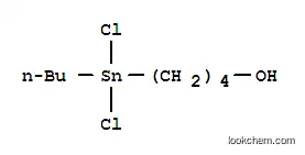 Molecular Structure of 120853-47-6 (4-[butyl(dichloro)stannanyl]butan-1-ol)