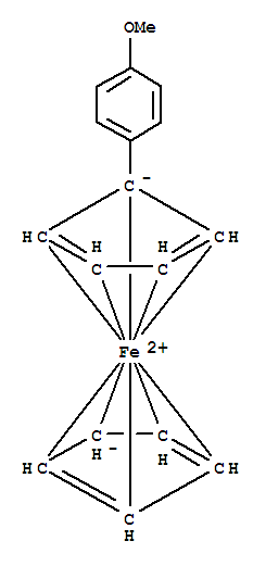 Molecular Structure of 12094-18-7 (Ferrocene,(4-methoxyphenyl)-)