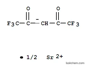 Molecular Structure of 121012-89-3 (Strontium hexafluoro-2,4-pentanedionate)