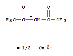 2,4-Pentanedione,1,1,1,5,5,5-hexafluoro-, ion(1-), calcium (9CI)