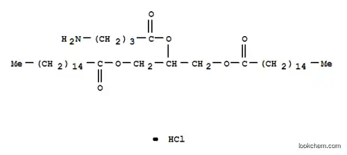 Molecular Structure of 121067-20-7 (1,3-dipalmitoyl-2-(4-aminobutyryl)glycerol)