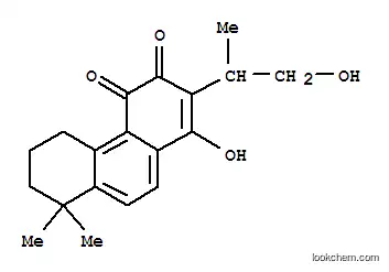 Molecular Structure of 121077-35-8 (1-Hydroxy-2-(2-hydroxy-1-methylethyl)-8,8-dimethyl-5,6,7,8-tetrahydrophenanthrene-3,4-dione)