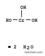 Molecular Structure of 12134-12-2 (Chromichydroxide)