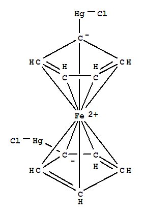 Ferrocene,1,1'-bis(chloromercurio)- (6CI,7CI,9CI) cas  12145-90-3