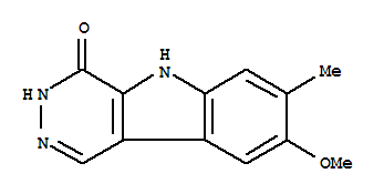 121638-71-9,8-methoxy-7-methyl-2,3-dihydro-4H-pyridazino[4,5-b]indol-4-one,