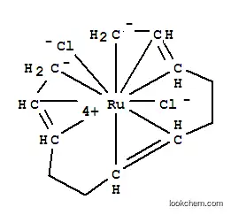 Molecular Structure of 12170-97-7 (DICHLORO(2,6,10-DODECATRIENE-1,12-DIYL)RUTHENIUM(IV))