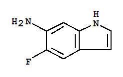 1H-Indol-6-amine,5-fluoro-(9CI)