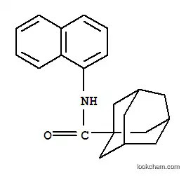 Molecular Structure of 121768-37-4 (N-(1-Naphthyl)-1-adamantanecarboxamide)
