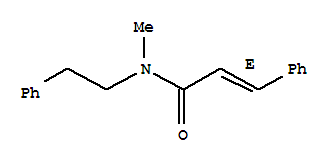 Molecular Structure of 121817-38-7 (2-Propenamide,N-methyl-3-phenyl-N-(2-phenylethyl)-, (2E)-)