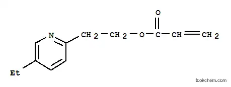 Molecular Structure of 122-93-0 (2-(5-Ethyl-2-pyridinyl)ethyl=acrylate)