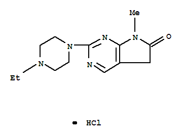 122113-28-4,2-(4-ethylpiperazin-1-yl)-7-methyl-5,7-dihydro-6H-pyrrolo[2,3-d]pyrimidin-6-one hydrochloride,6H-Pyrrolo[2,3-d]pyrimidin-6-one,2-(4-ethyl-1-piperazinyl)-5,7-dihydro-7-methyl-, monohydrochloride (9CI)