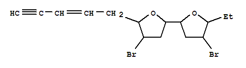 Molecular Structure of 122261-54-5 (2,2'-Bifuran,4,4'-dibromo-5-ethyloctahydro-5'-(2-penten-4-ynyl)- (9CI))