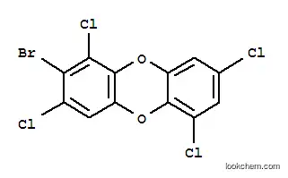 Molecular Structure of 122418-87-5 (2-bromo-1,3,6,8-tetrachlorooxanthrene)