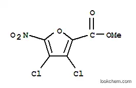 Molecular Structure of 122587-22-8 (methyl 3,4-dichloro-5-nitrofuran-2-carboxylate)
