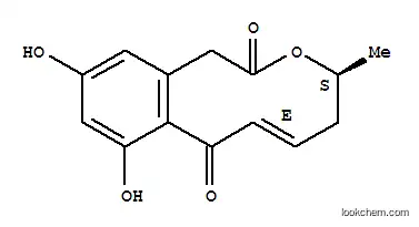 Molecular Structure of 122588-63-0 ((6Z)-9,11-dihydroxy-4-methyl-4,5-dihydro-2H-3-benzoxecine-2,8(1H)-dione)
