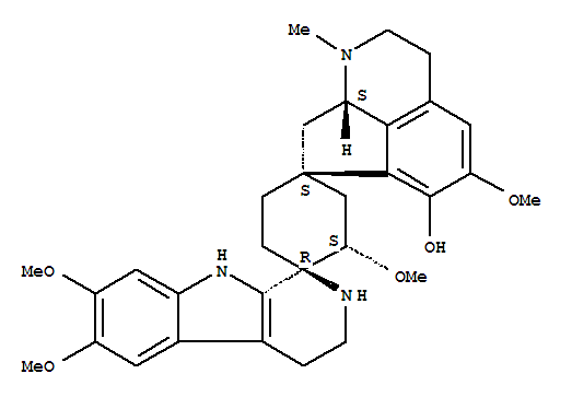122890-33-9,Dispiro[cyclopent[ij]isoquinoline-7(1H),1'-cyclohexane-4',1''-[1H]pyrido[3,4-b]indol]-6-ol,2,2'',3,3'',4'',8,8a,9''-octahydro-3',5,6'',7''-tetramethoxy-1-methyl-,(1'S,1''R,3'S,8aS)- (9CI),Dispiro[cyclopent[ij]isoquinoline-7(1H),1'-cyclohexane-4',1''-[1H]pyrido[3,4-b]indol]-6-ol,2,2'',3,3'',4'',8,8a,9''-octahydro-3',5,6'',7''-tetramethoxy-1-methyl-,[1'S-[1'a(R*),3'a,4'b]]-; (-)-Roemeridine; Roemeridine