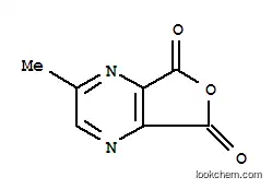 Molecular Structure of 122942-34-1 (Furo[3,4-b]pyrazine-5,7-dione, 2-methyl- (9CI))