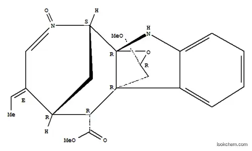 11a,6a-(Epoxyethano)-1,5-methano-11H-azocino[3,4-b]indole-6-carboxylicacid, 4-ethylidene-1,4,5,6-tetrahydro-13-methoxy-, methyl ester, 2-oxide,(1S,4E,5R,6R,6aR,11aR,13R)- (9CI)
