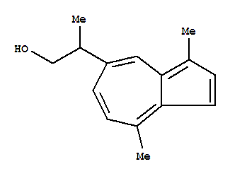 Molecular Structure of 123257-30-7 (5-Azuleneethanol, b,3,8-trimethyl-)