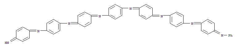 Molecular Structure of 123528-24-5 (1,4-Benzenediamine,N1-[4-[[4-[(4-imino-2,5-cyclohexadien-1-ylidene)amino]phenyl]imino]-2,5-cyclohexadien-1-ylidene]-N4-[4-[[4-[[4-(phenylimino)-2,5-cyclohexadien-1-ylidene]amino]phenyl]imino]-2,5-cyclohexadien-1-ylidene]-)