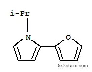 Molecular Structure of 124494-79-7 (1H-Pyrrole,2-(2-furanyl)-1-(1-methylethyl)-(9CI))