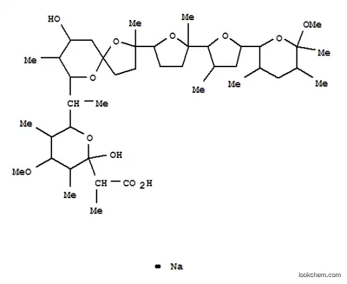 Lonomycin A,23,27-didemethoxy-11-O-demethyl-29-O-methyl-, monosodium salt (9CI)