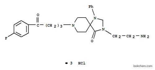 3-(2-aminoethyl)-8-(3-(4-fluorobenzoyl)propyl)-4-oxo-1-phenyl-1,3,8-triazaspiro(4.5)decan-4-one