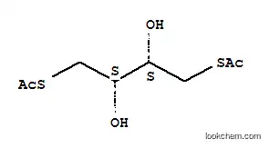 Molecular Structure of 125328-85-0 (Ethanethioic acid,S,S'-(2,3-dihydroxy-1,4-butanediyl) ester, (R*,R*)- (9CI))