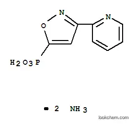 Molecular Structure of 125674-66-0 (diammonium (3-pyridin-2-ylisoxazol-5-yl)phosphonate)
