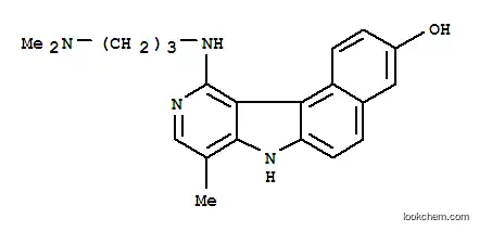 Molecular Structure of 125974-72-3 (Intoplicine)