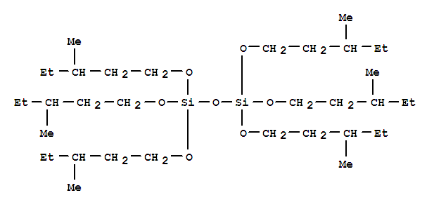 Silicic acid (H6Si2O7),Si,Si,Si,Si',Si',Si'-hexakis(3-methylpentyl) ester