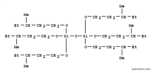 Molecular Structure of 126-51-2 (hexakis(2-ethylbutyl) diorthosilicate)