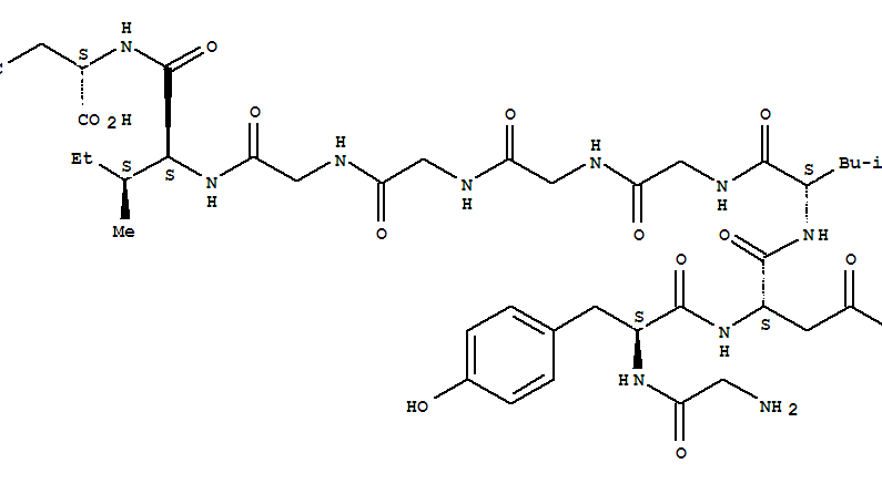 Molecular Structure of 126166-58-3 (Sperm-activatingpeptide c (Heterocentrotus mammillatus egg jelly coat) (9CI))