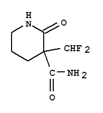 3-(difluoromethyl)-2-oxo-3-Piperidinecarboxamide