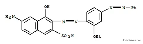 2-naphthalenesulfonic Acid, 6-amino-3-((2-ethoxy-4-(phenylazo)phenyl)azo)-4-hydroxy-