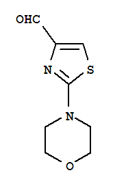 4-Thiazolecarboxaldehyde,2-(4-morpholinyl)-