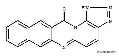 Molecular Structure of 126861-35-6 (Benzo[g]-1,2,3-triazolo[4',5':5,6]pyrido[2,1-b]quinazolin-13(1H)-one)