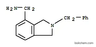 Molecular Structure of 127169-00-0 ((2-Benzylisoindolin-4-yl)methanamine)