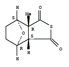 127311-83-5,(3aR,4S,7R,7aS)-3a-methylhexahydro-4,7-epoxy-2-benzothiophene-1,3-dione,