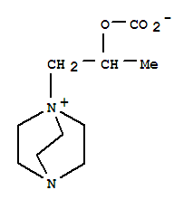 127667-47-4,4-Aza-1-azoniabicyclo[2.2.2]octane,1-[2-(carboxyoxy)propyl]-, inner salt,4-Aza-1-azoniabicyclo[2.2.2]octane,1-[2-(carboxyoxy)propyl]-, hydroxide, inner salt;1,4-Diazabicyclo[2.2.2]octane, 4-aza-1-azoniabicyclo[2.2.2]octane deriv.